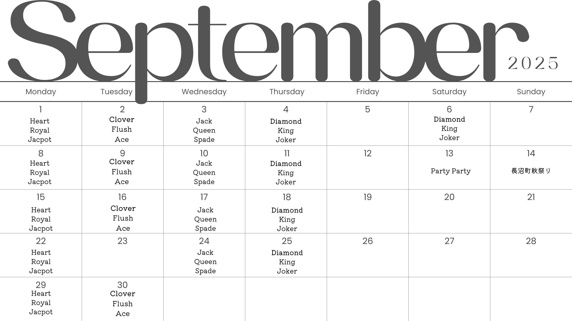9schedule
